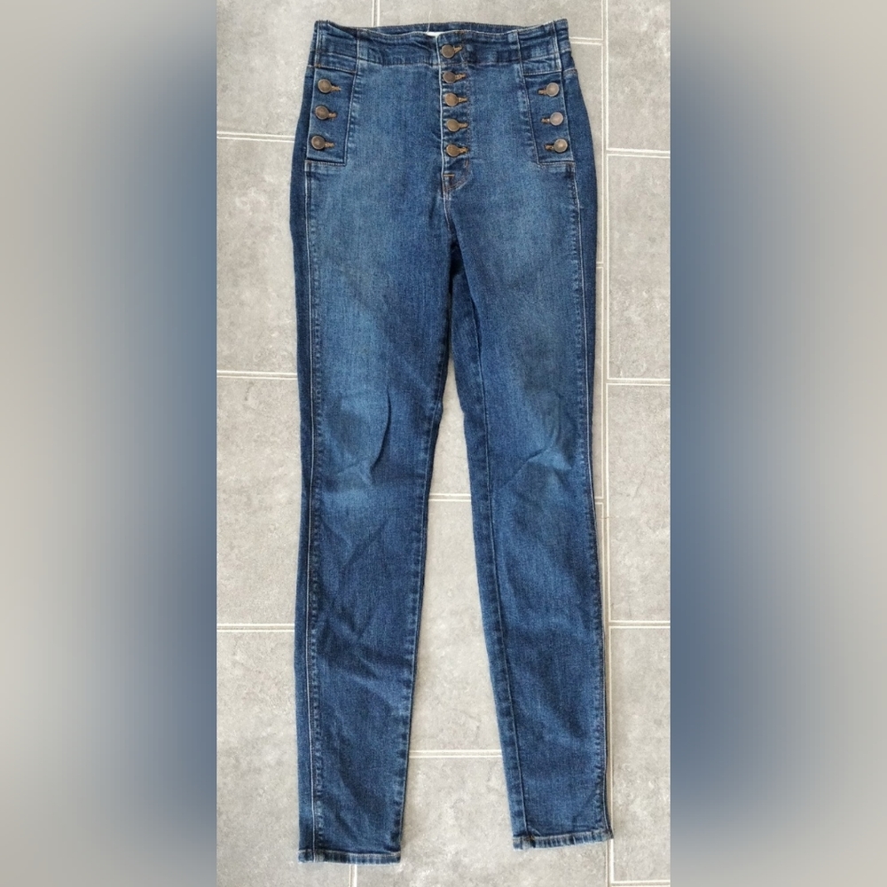 J Brand Natasha Sky High Skinny Jeans